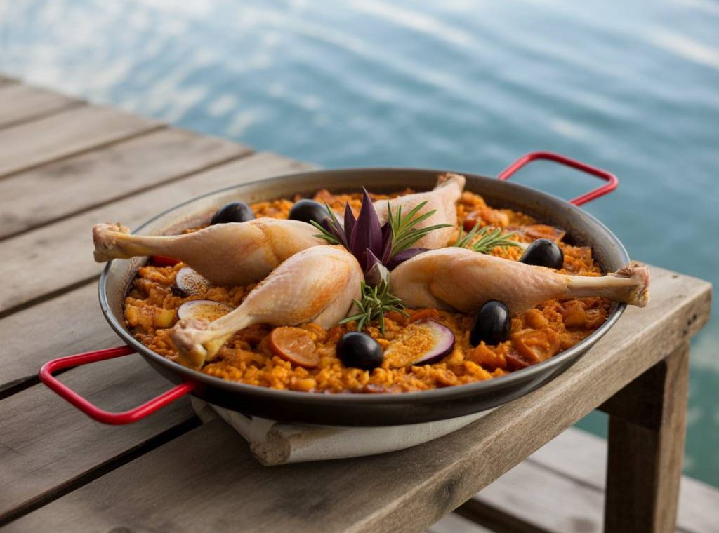 Quel vin rouge avec paella poulet fruits mer : trouver l’équilibre entre mer et terre