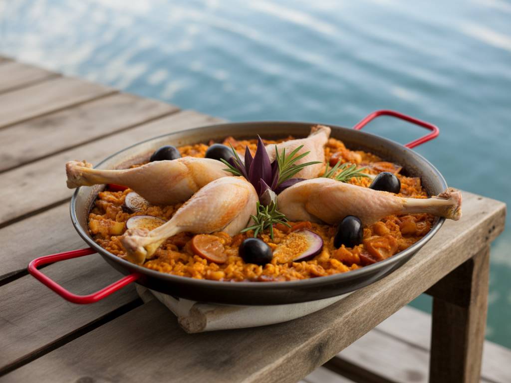 Quel vin rouge avec paella poulet fruits mer : trouver l’équilibre entre mer et terre