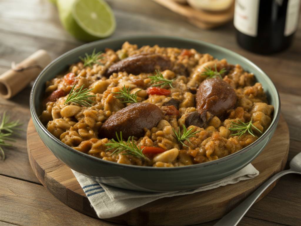 Quel vin avec jambalaya : comment marier ce plat cajun avec un vin français