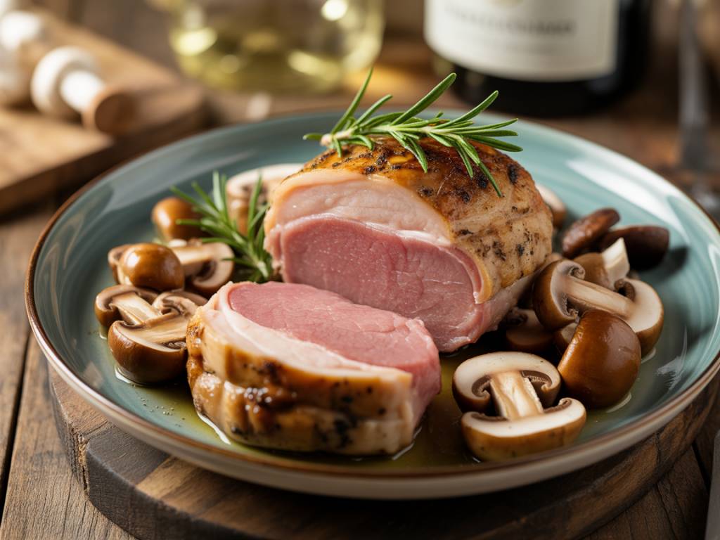 Quel vin avec un filet mignon de porc aux champignons : les vins blancs et rouges adaptés