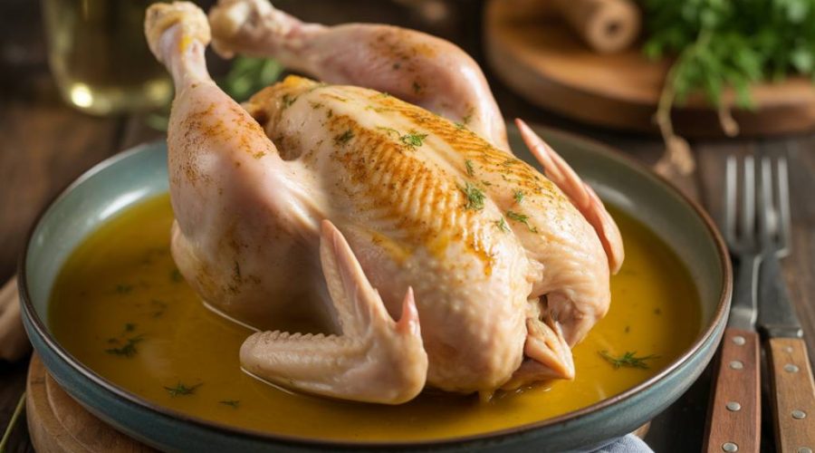 Que boire avec un poulet au vin jaune : mes conseils d’accords pour un plat du Jura