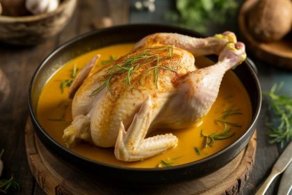 Que boire avec un poulet au curry lait de coco : harmonies entre épices et vins