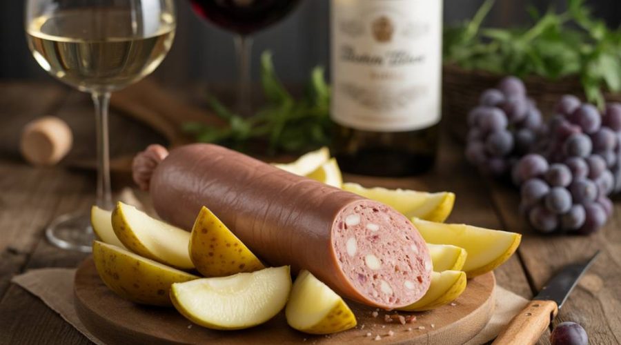 Quel vin avec du boudin blanc aux pommes : des choix entre vins blancs et rouges délicats