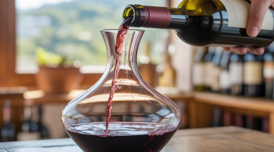 Decanter un vin combien de temps : mes conseils en fonction des cépages