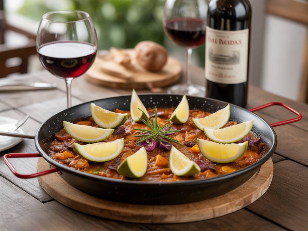 Quel vin rouge avec paella : choix régionaux pour réussir son accord