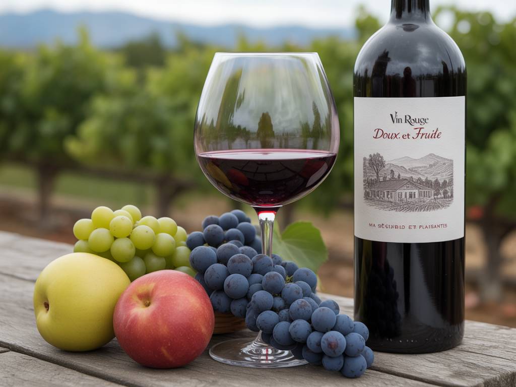 Vin rouge doux et fruité : ma sélection des cuvées accessibles et plaisantes