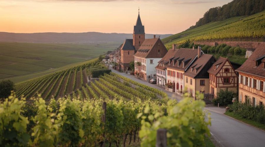 Route des vins et châteaux en Alsace : itinéraire gourmand entre vignes, gastronomie et patrimoine