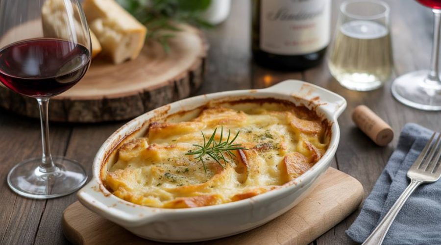 Quel vin pour accompagner un gratin dauphinois ? mes conseils d’accords mets et vins région par région