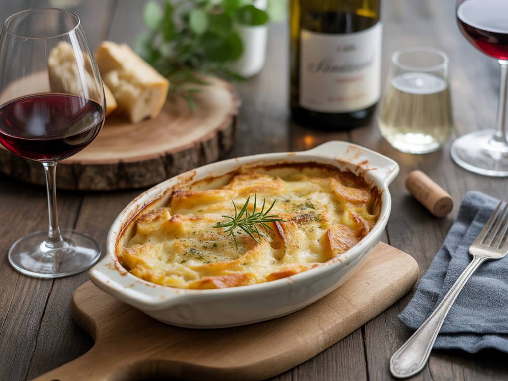 Quel vin pour accompagner un gratin dauphinois ? mes conseils d’accords mets et vins région par région