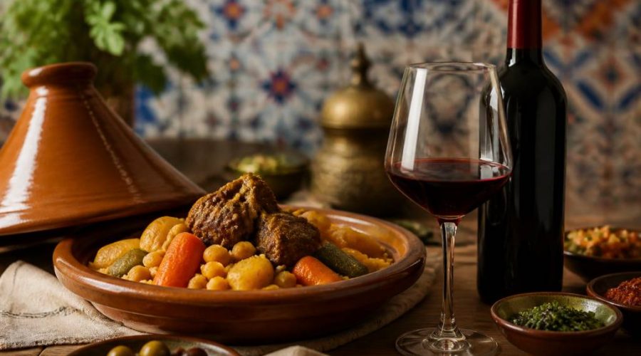 Quel vin avec un couscous ? mes meilleurs accords selon les viandes, les épices et le niveau de piment